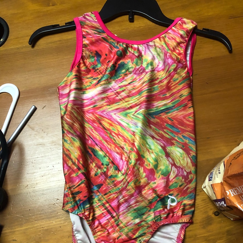 Plum practice wear leotard